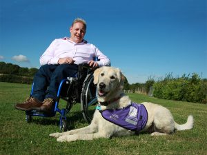 David Filmer and assistance dog Zack are on Canine Partners Board of Trustees