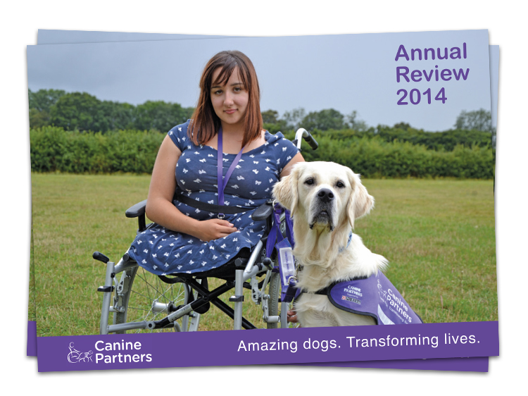 Canine Partners Annual Review cover 2014