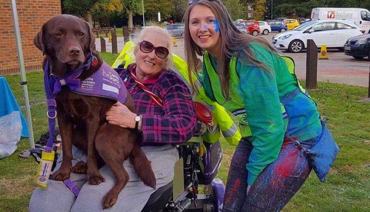 Hull University RAG fundraising Colour Run for Canine Partners