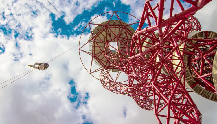 London Abseil at the ArcelorMittal Orbit - Canine Partners