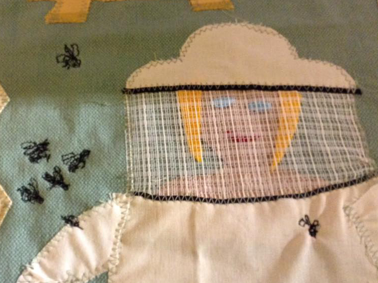 Textile Art Challenge entry by Nicky Pendleton