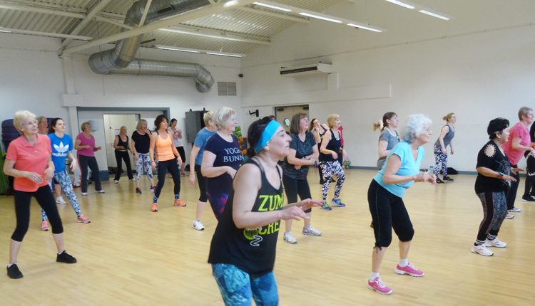 Loughborough Inner Wheel zumbathon fundraiser for Canine Partners