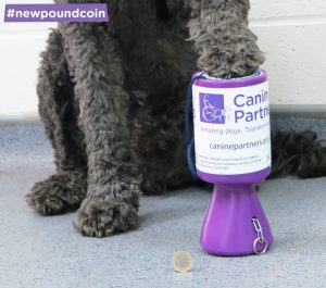 Donate your new £1 coin to Canine Partners