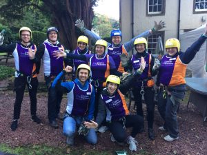 Forth Rail Bridge Abseil for Canine Partners 2017