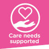 Impact icon: care needs supported