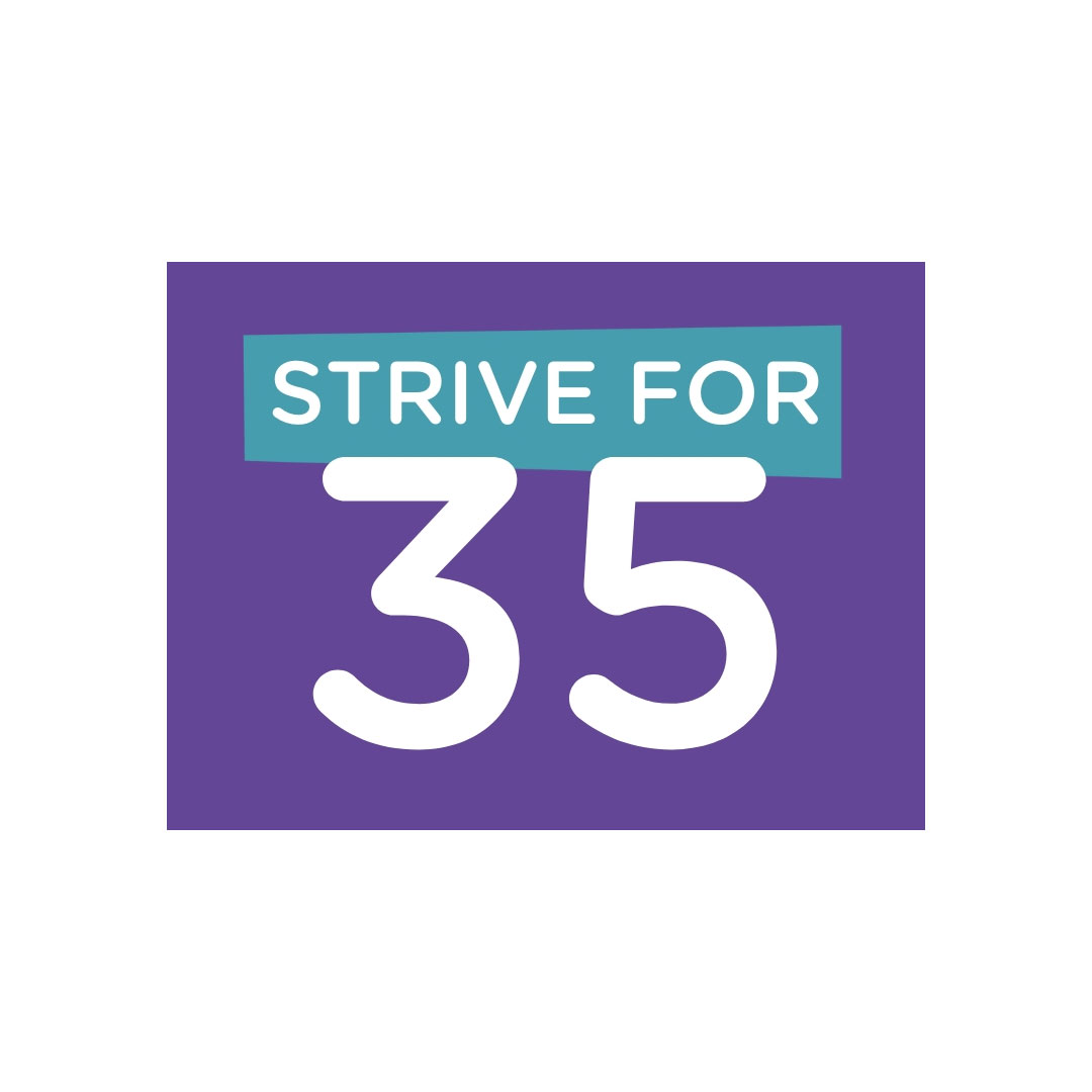 Logo: Strive for 35
